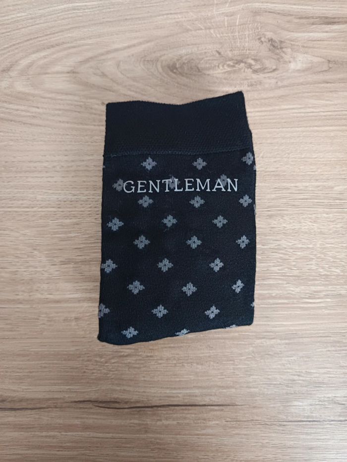 Chaussettes noires 39/42 gentleman
