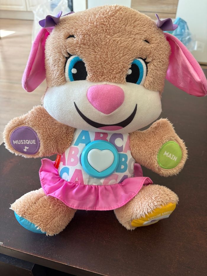 🧸 Peluche interactive Fisher-Price “Ma sœur apprentie” - photo numéro 2