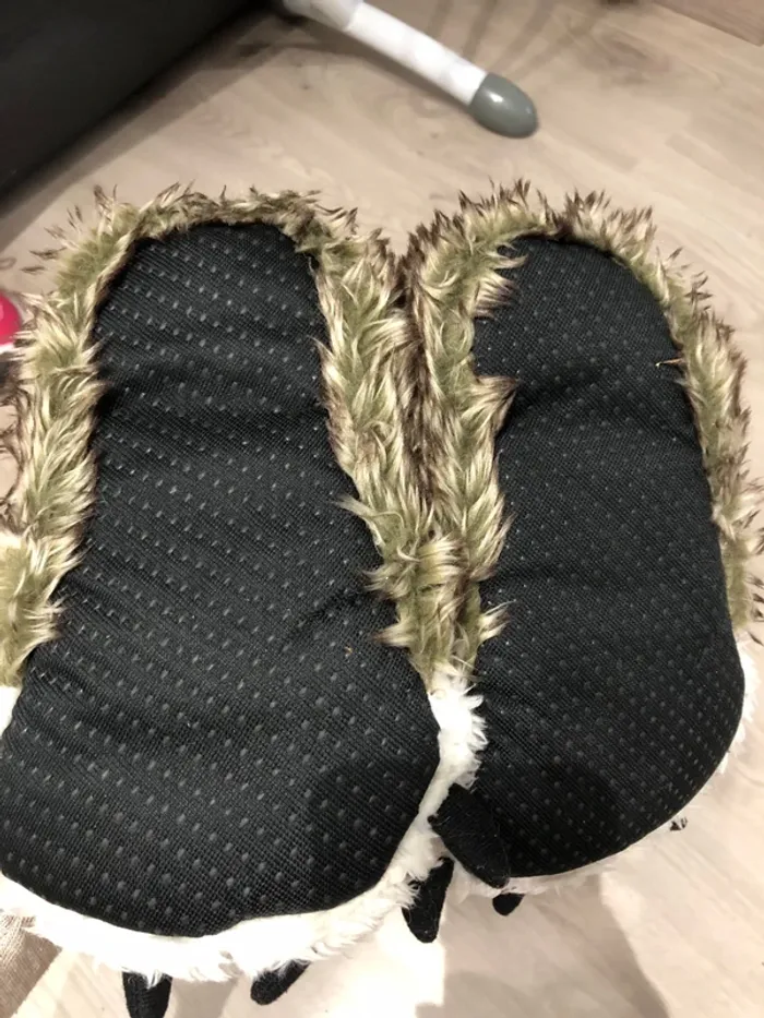 Chaussons pattes de loup - photo numéro 3
