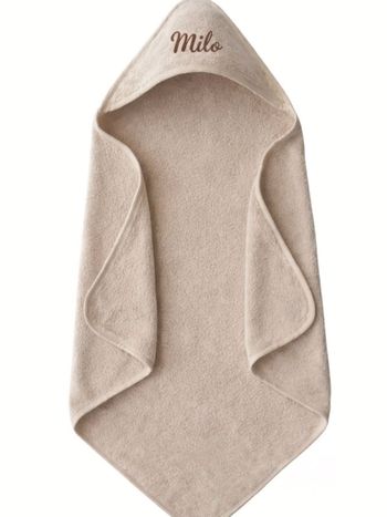 Cape de bain personnalisé