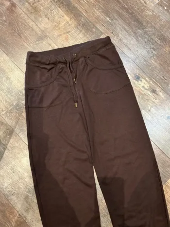 Pantalon jogging brun