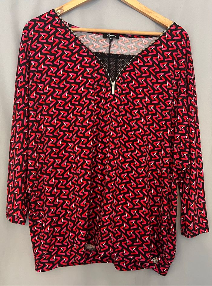Blouse rose fuchsia