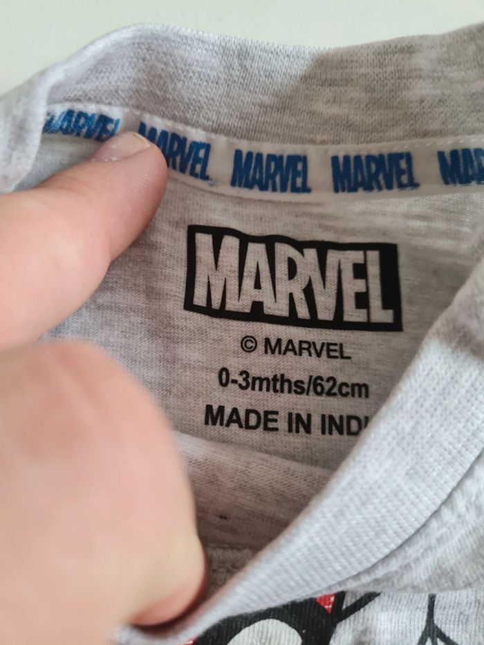 Tee shirt marvel - photo numéro 2