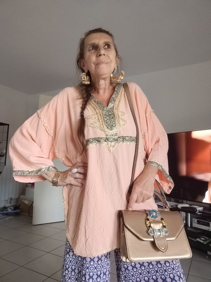 Tunique Bohème coton Jusqu'à 48 - photo numéro 3