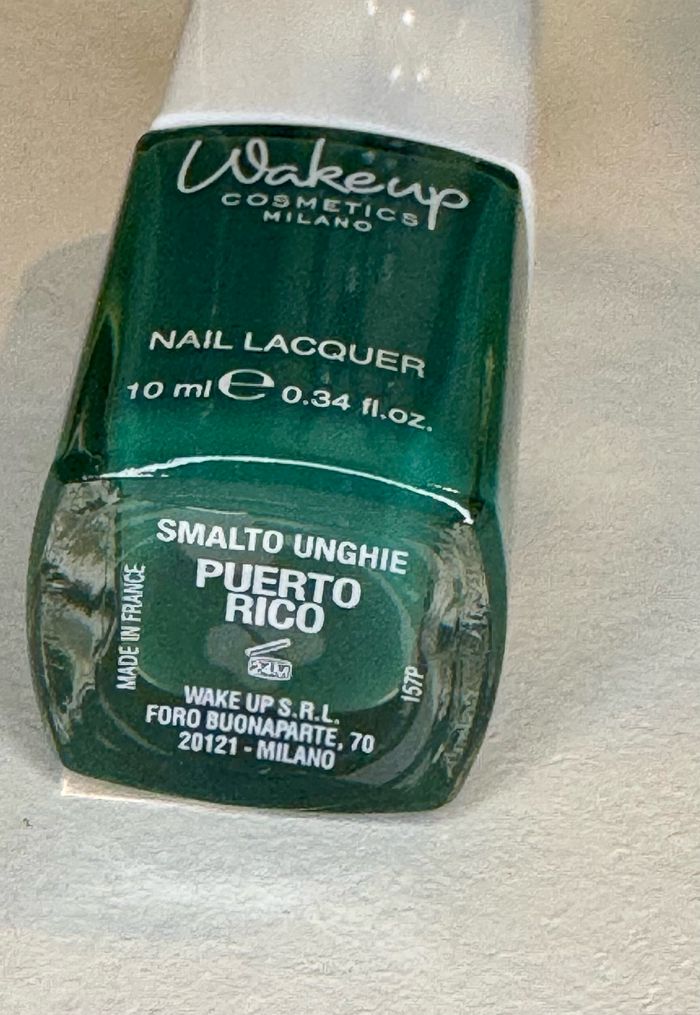 - [ ] Vernis à ongles Wakeup Cosmetics Milano Vernis à ongles, couleur Puerto Rico - photo numéro 4