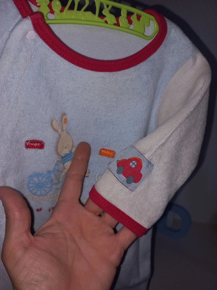 Pyjama / Dors bien/ Grenouillère état neuf garçon taille 6 mois - photo numéro 7