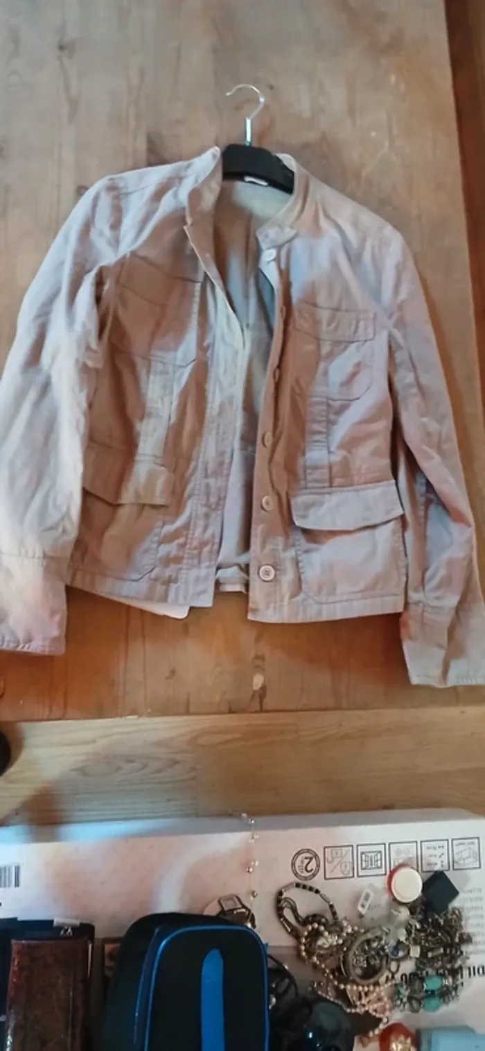Veste beige clair - photo numéro 4