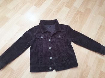 Veste velour côtelé