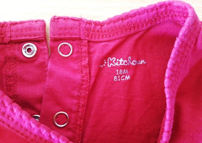 T-shirt manches longues 18 mois - 81 cm / Kitchoun - photo numéro 2