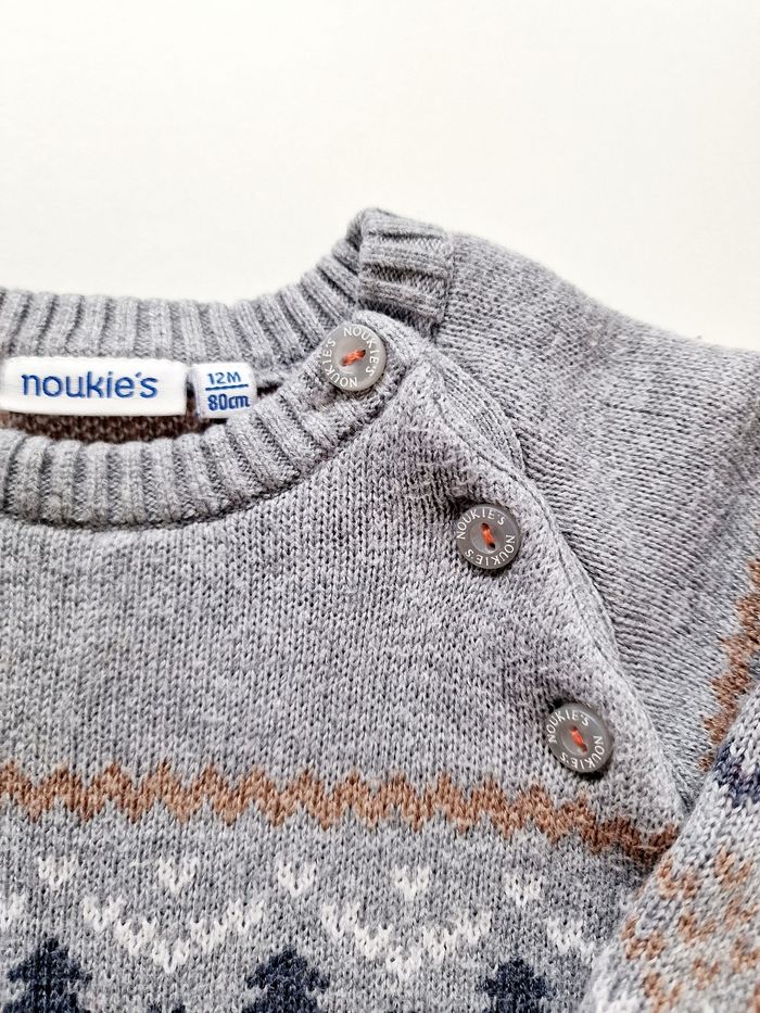 Noukie's - Pull en cachemire, maille, manches longues (12 mois) - photo numéro 3