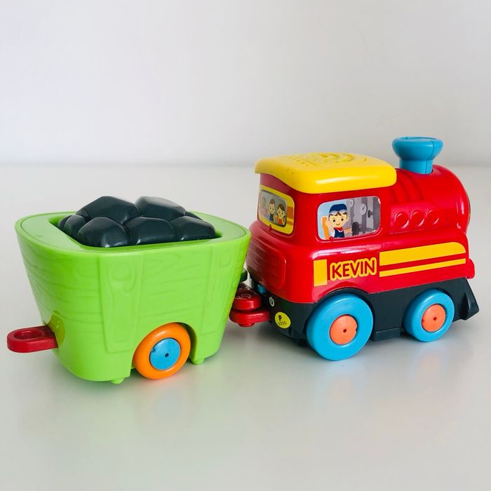 Train interactif avec remorque Tut Tut Bolides Vtech - photo numéro 4