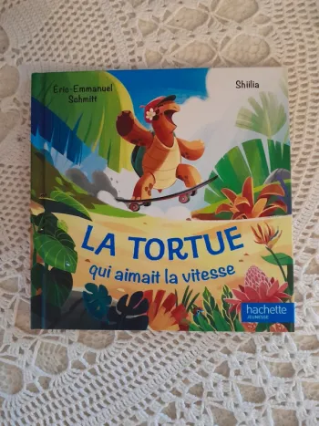 Livre enfant - La Tortue qui aimait la vitesse - Hachette jeunesse