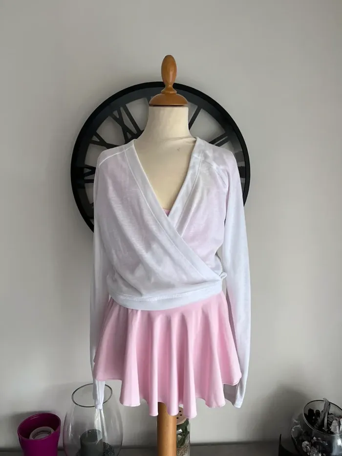 Boléro fille blanc