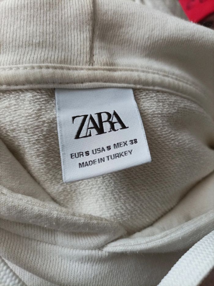 Sweat capuche Zara - photo numéro 5