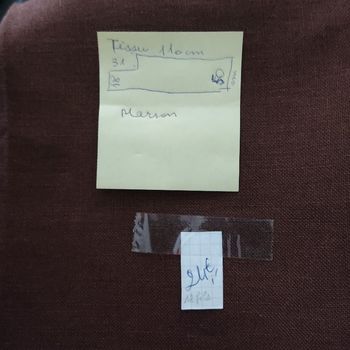 Tissu neuf pour broderie point compté