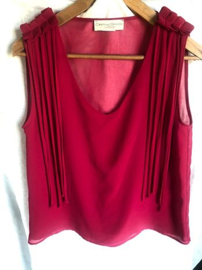 #chemisier #top #fushia #CristinaGavioli