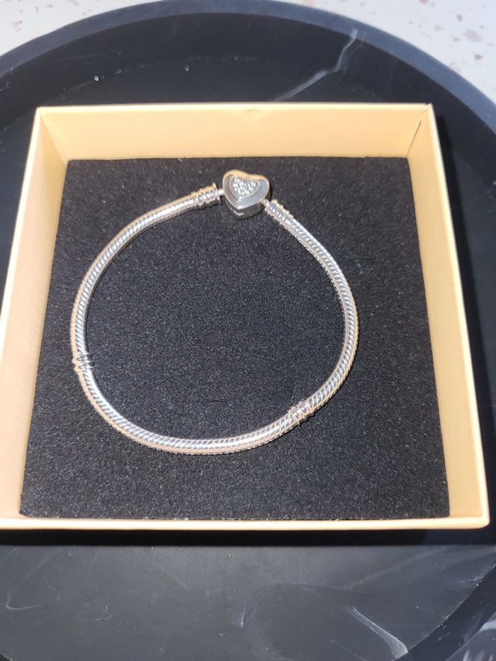 Bracelet Chaîne élégante en argent S925 Taille 18 - photo numéro 9