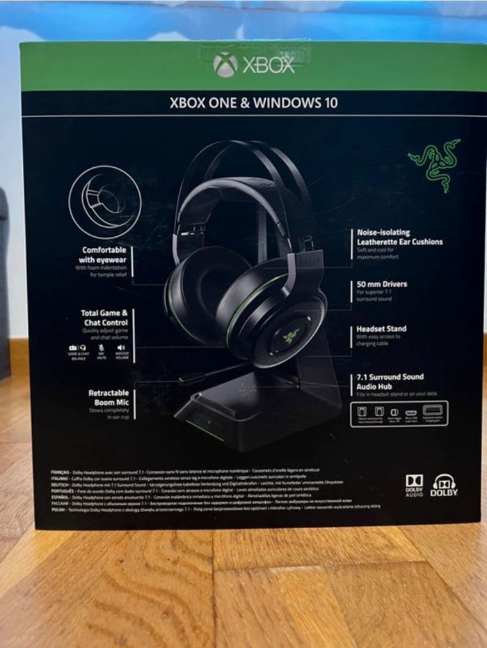 Casque Razer Thresher Ultimate (Xbox One & PC) - photo numéro 2