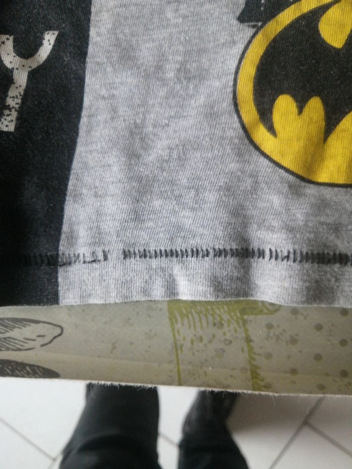 Tee shirt manche longue batman 134/140 - photo numéro 8