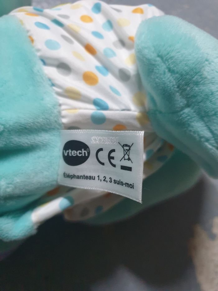 Eléphanteau 1 2 3 suis moi vtech - photo numéro 3