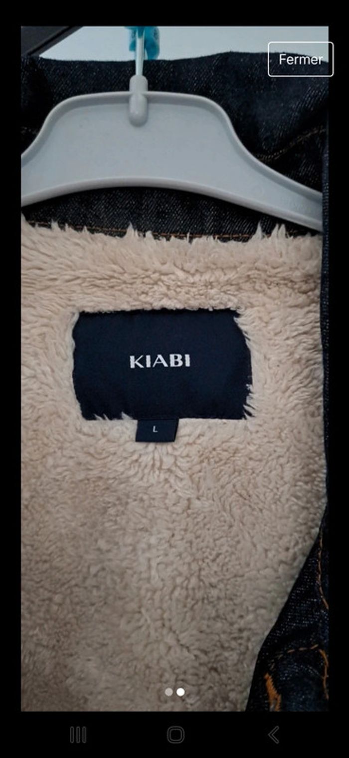 Veste en jeans polaire - photo numéro 2