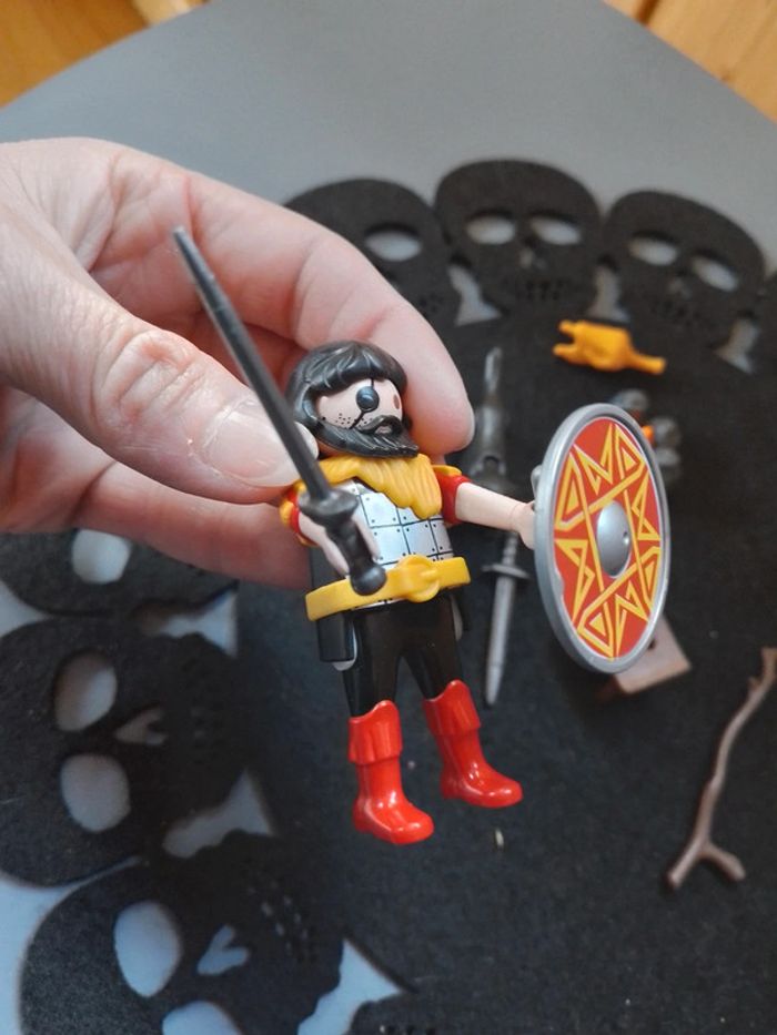 Playmobil guerrier barbare avec chien ref 4769 - photo numéro 7