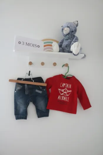 Ensemble automne haut C&A et pantalon Gémo 3 mois