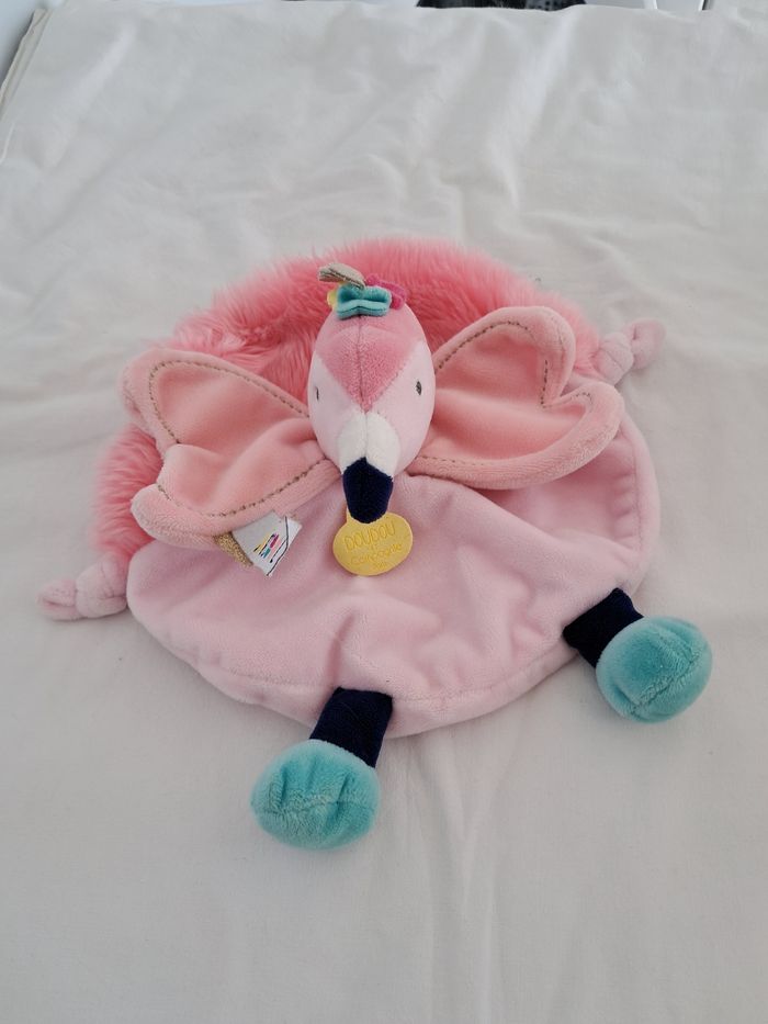 Doudou flamand rose