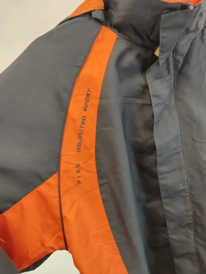 Manteau Nike ACG - Gore Tex - Orange et gris - XXXL A1537 - photo numéro 5
