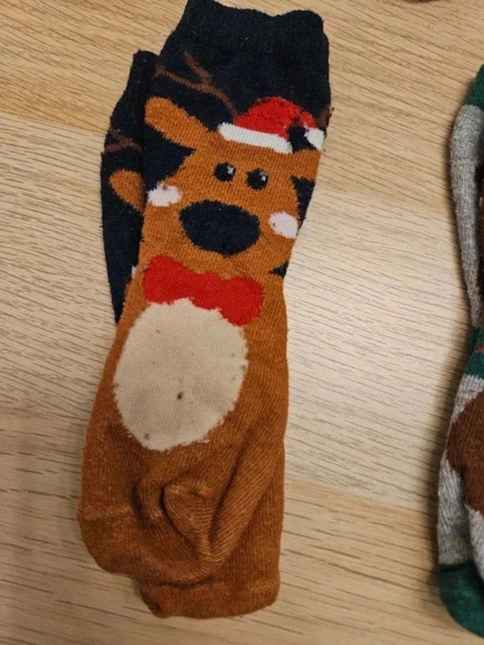 5 paires de chaussettes Noël 23/26 - photo numéro 7