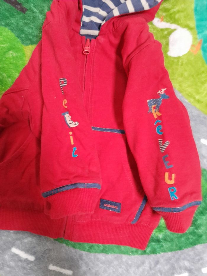 Veste catimini réversible 6 mois garçon 👦 - photo numéro 3