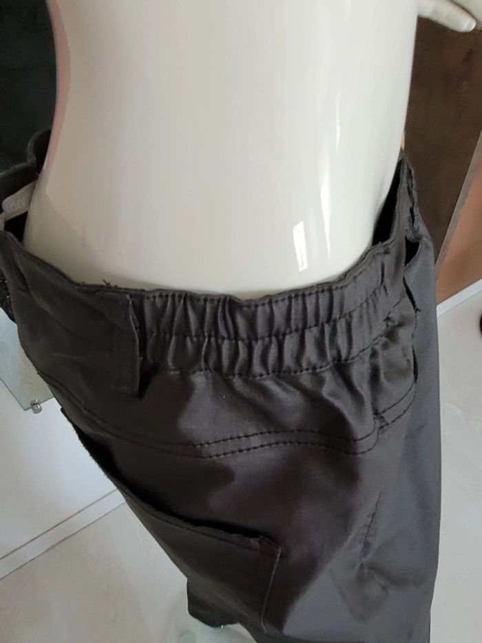 Pantalon noir effet sky strech - photo numéro 4