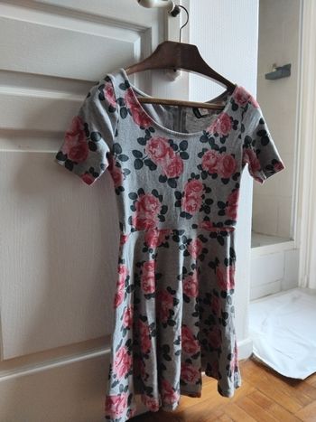 Robe roses femme
