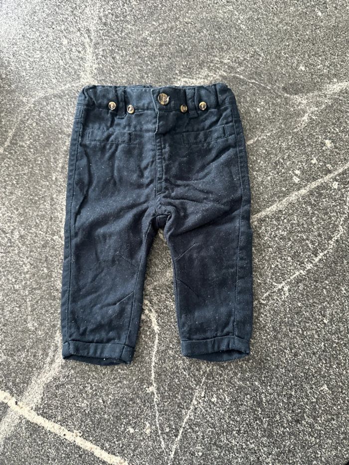 Lot de 3 pantalons bébé garçons 6 mois bon ou très bon état - photo numéro 4