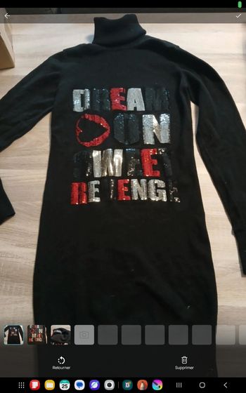 Robe manche longues 12/14 ans GF80