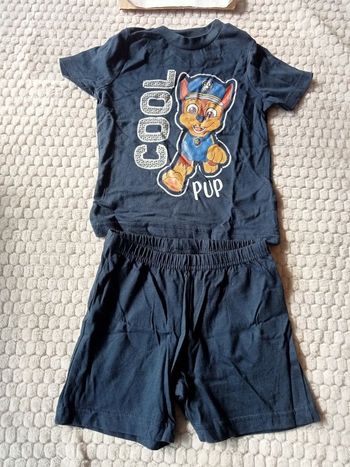 Pyjama short Paw patrol 12-24 mois