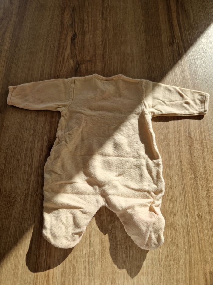 Pyjama en coton épais jaune - 3 mois - photo numéro 2