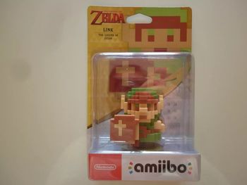 Link Pixel Amiibo Zelda Figurine Interactive Amiibo Wii U, Switch, 3DS