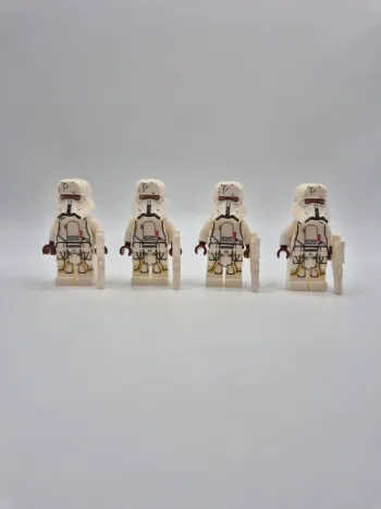Figurines type lego 4 Range troopers stormtroopers star wars