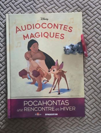 Numéro 133 Livre + figurine édition audiocontes Magiques Altaya édition disney audio compte conte
