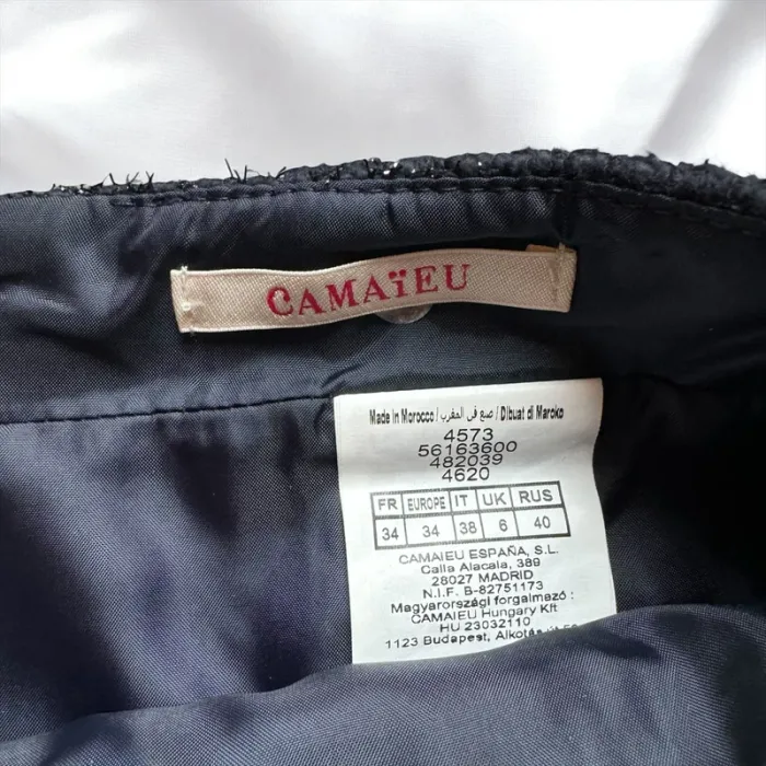 Jupe habillée pailletée Camaïeu - photo numéro 4