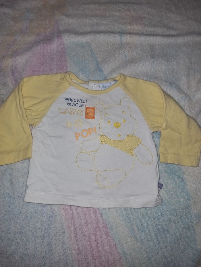 Teeshirt winnie l ourson 3.6 mois
