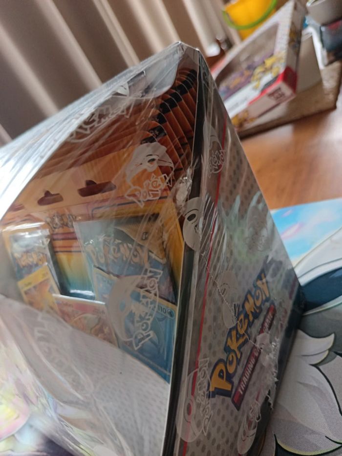 Display duo pack Pokémon évolution céleste et tempête argenté scellée fr - photo numéro 4