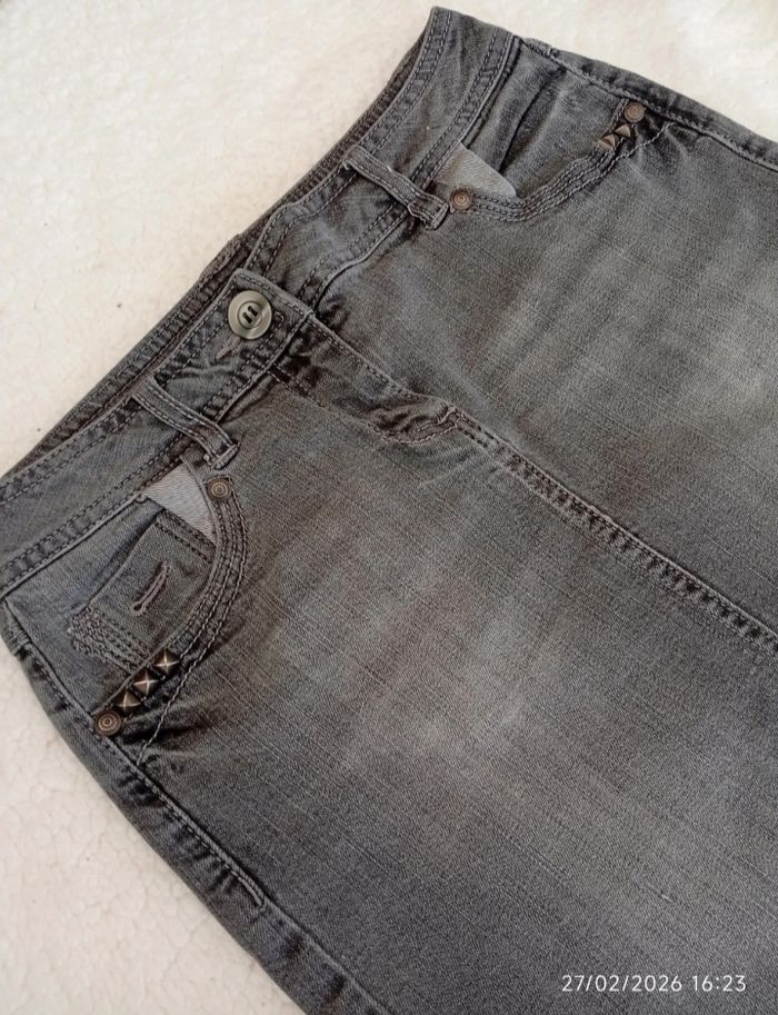 Petite jupe en jean t36 - photo numéro 3