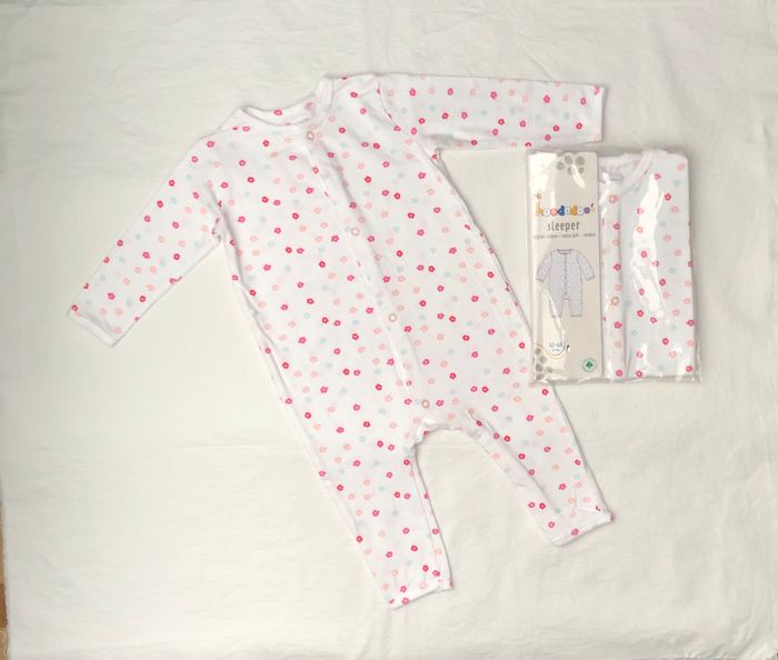 Lot de 2 pyjamas fins Hoodadoo 62-68 cm