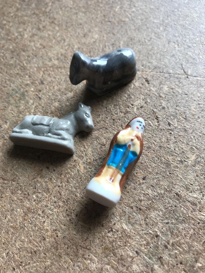 Lot fèves anciennes