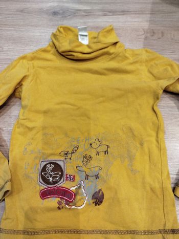 Col roulé quechua garçon 3/4ans