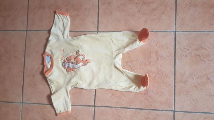 Grenouillère Tigrou 3 mois jaune Disney