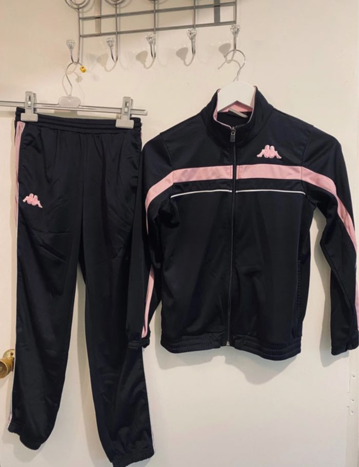 ensemble jogging fille Kappa 12 ans