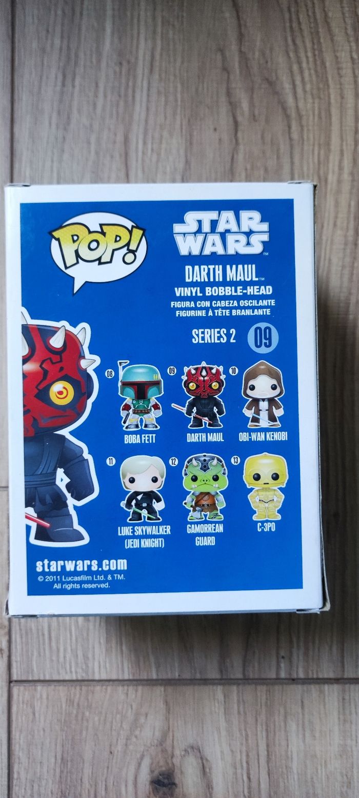 Dark Maul Vintage – Funko Pop #9 RARE & Collector ! - photo numéro 2